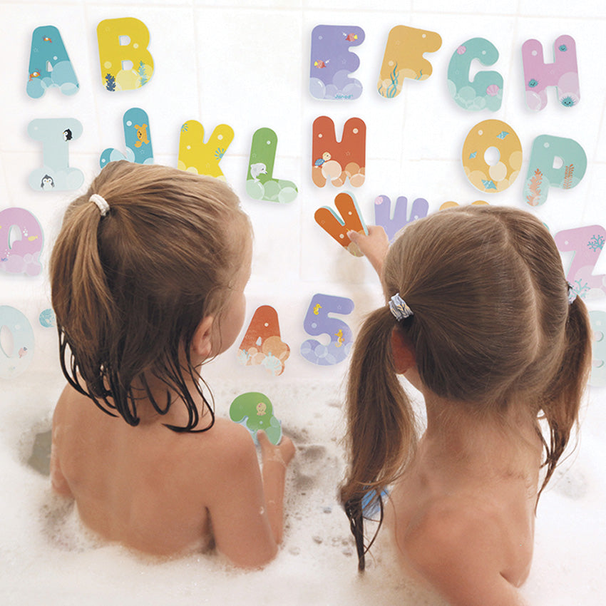 Janod Bath Time Letters and Numbers