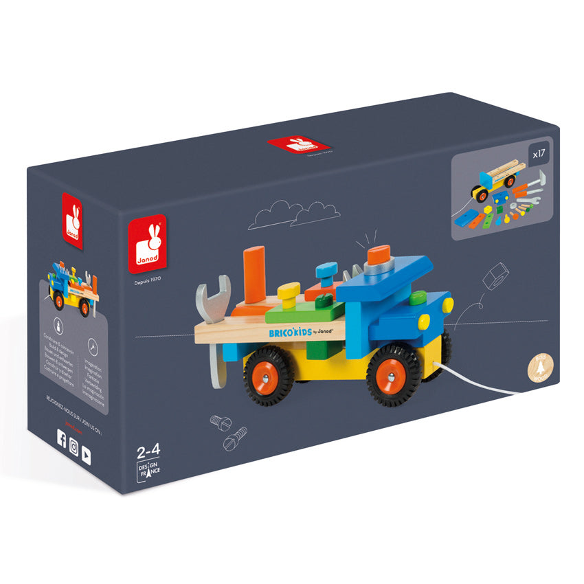 Janod BricoKids DIY Tool Truck