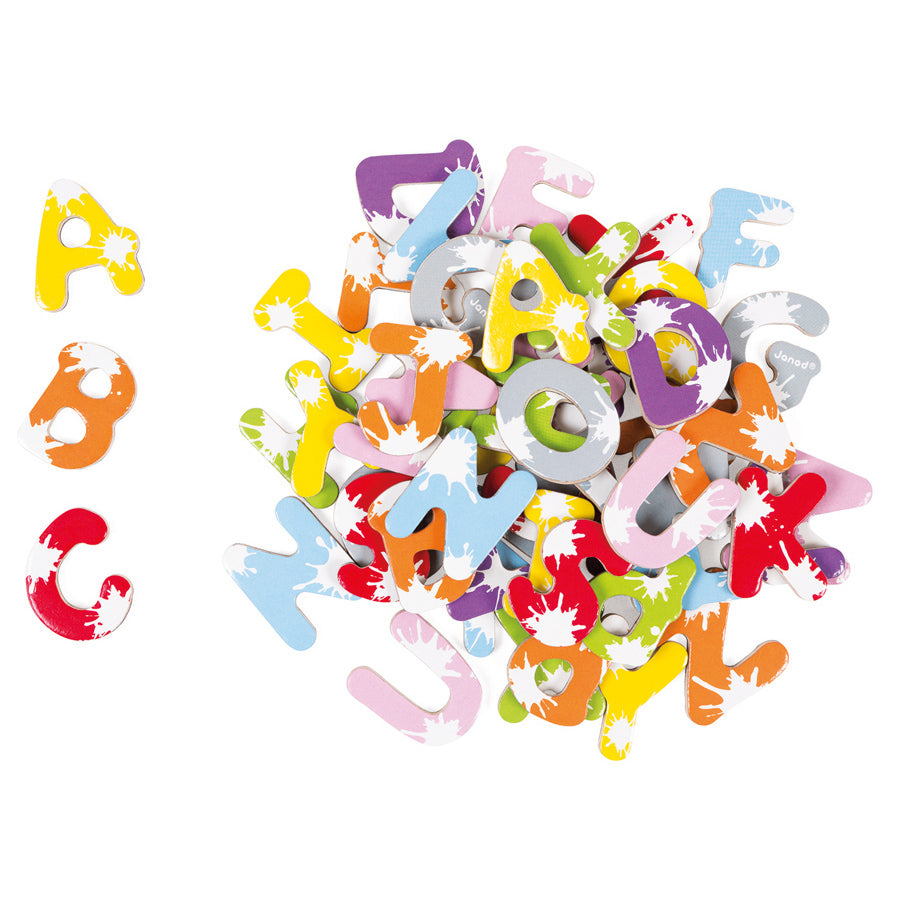 Janod 52 Splash Magnetic Letters