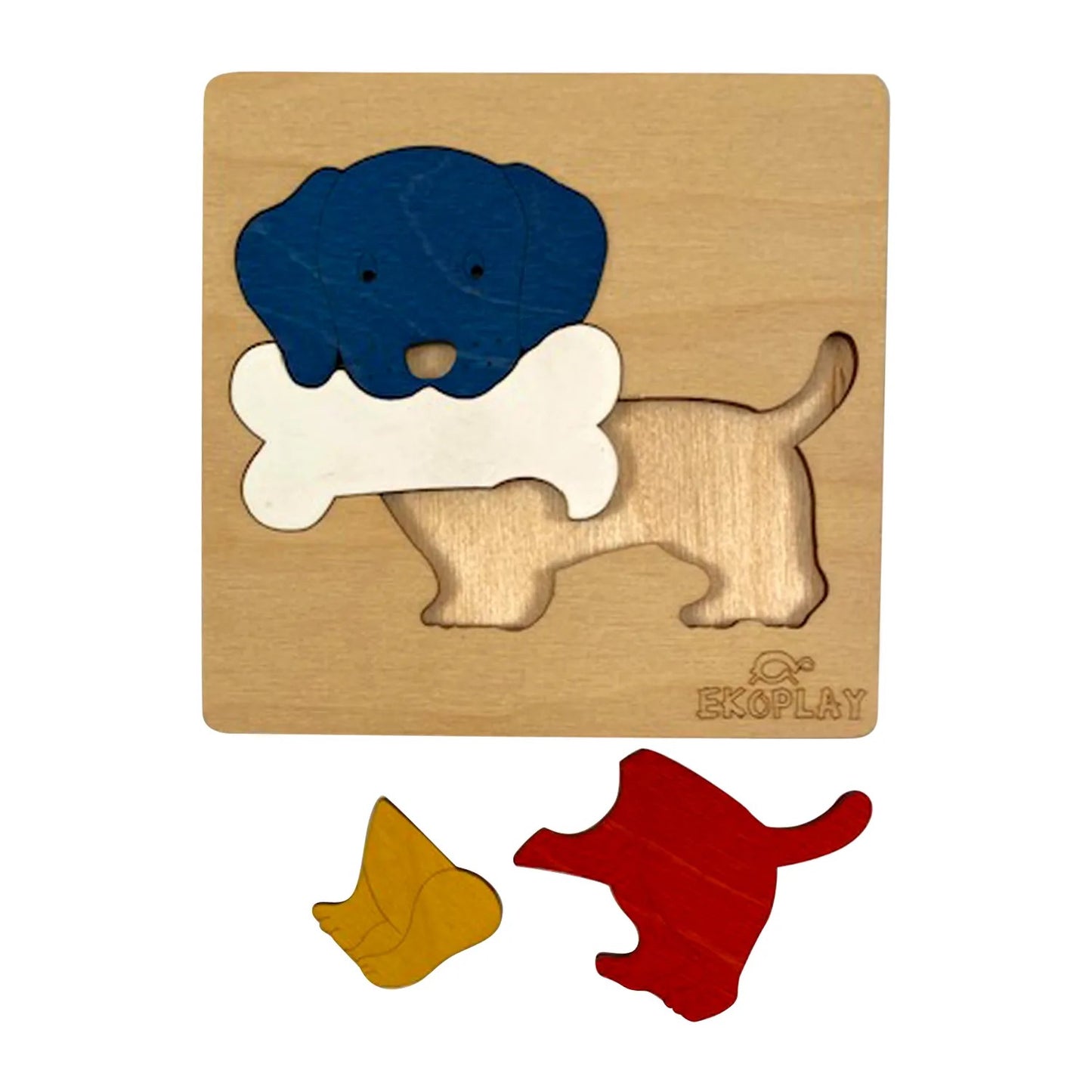 EKOPLAY Puzzle Dog with Bone