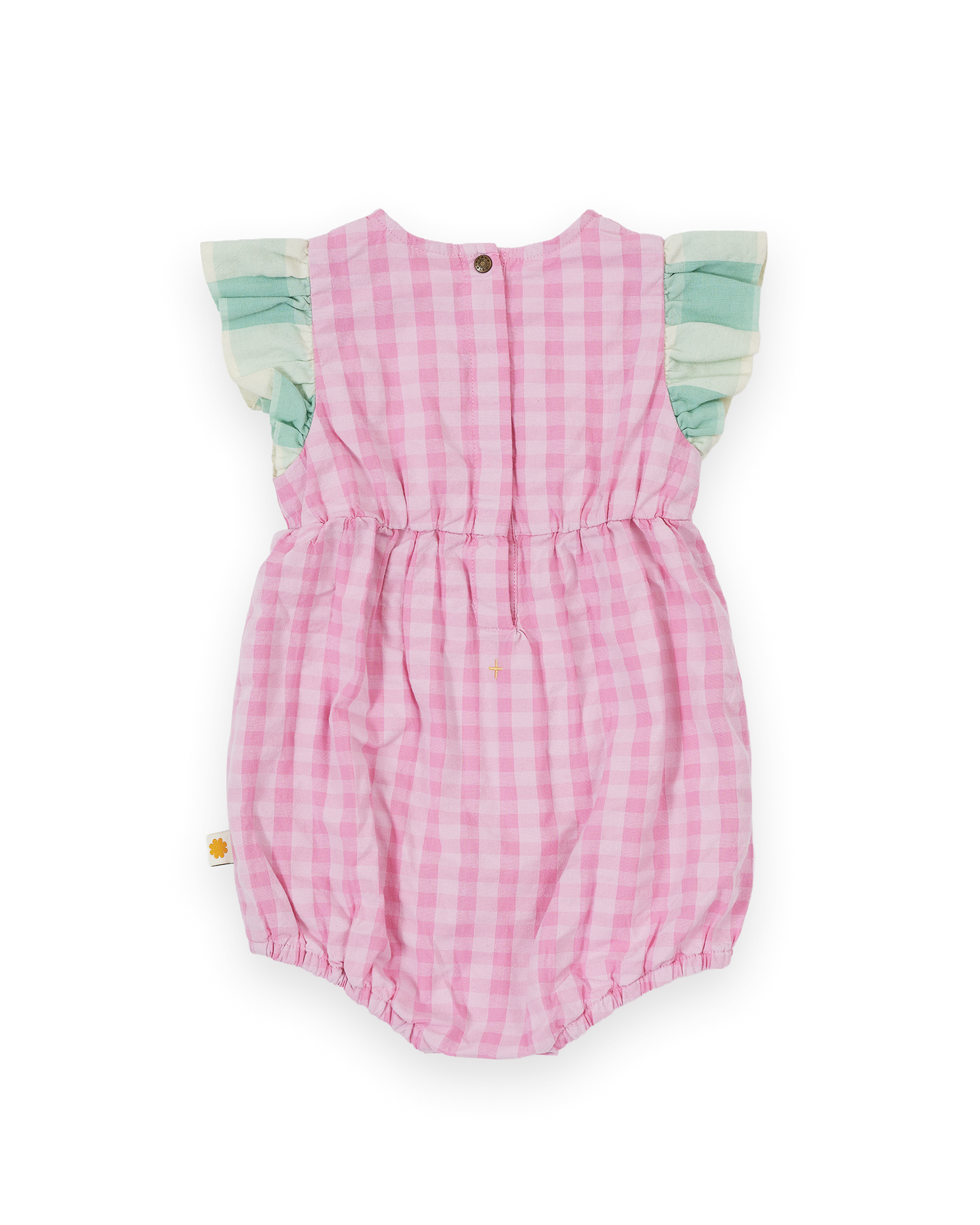 Goldie + Ace Gingham Lani Romper