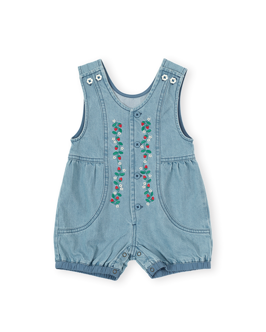 Goldie + Ace Wild Strawberry Nina Romper