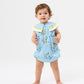 Goldie + Ace Floral Ava Collared Romper