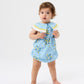 Goldie + Ace Floral Ava Collared Romper