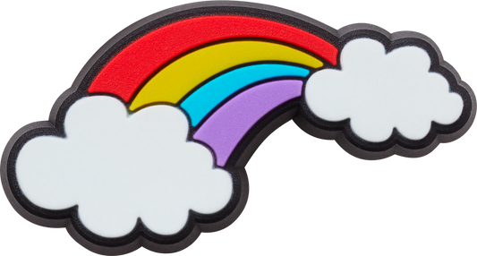 Jibbitz Rainbow With Clouds