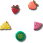 Jibbitz Sparkle Glitter Fruits 5 Pack