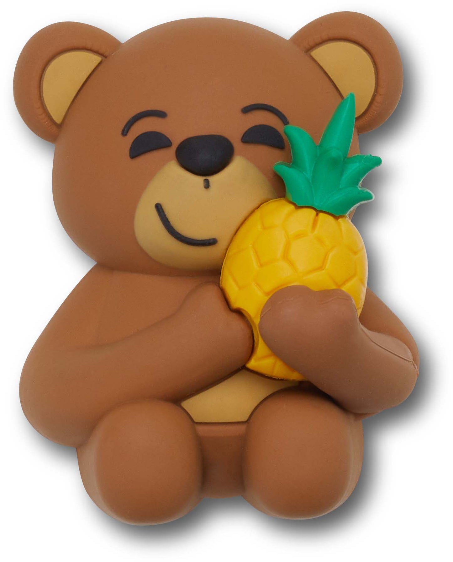 Jibbitz Bear Hugging Pineapple