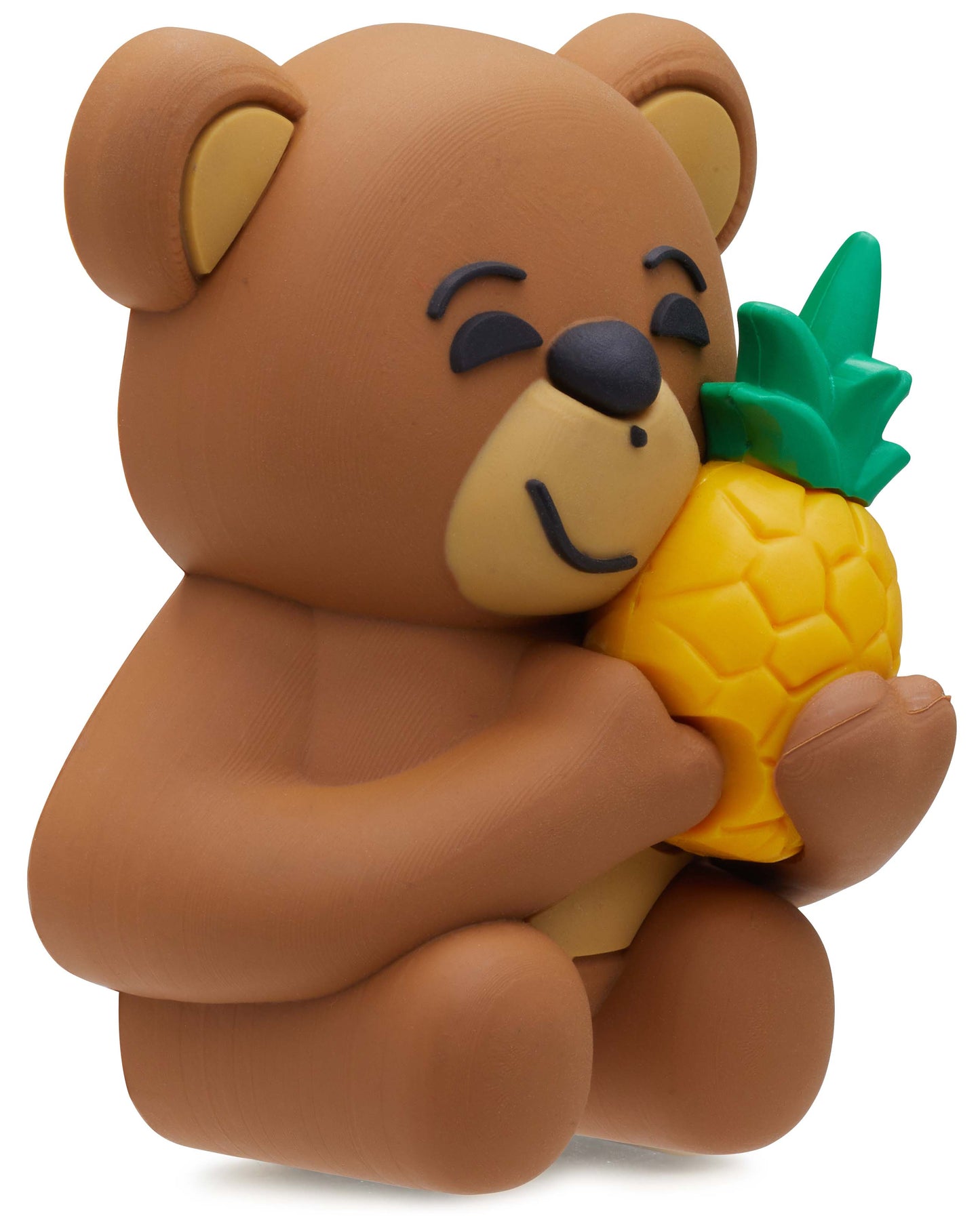 Jibbitz Bear Hugging Pineapple