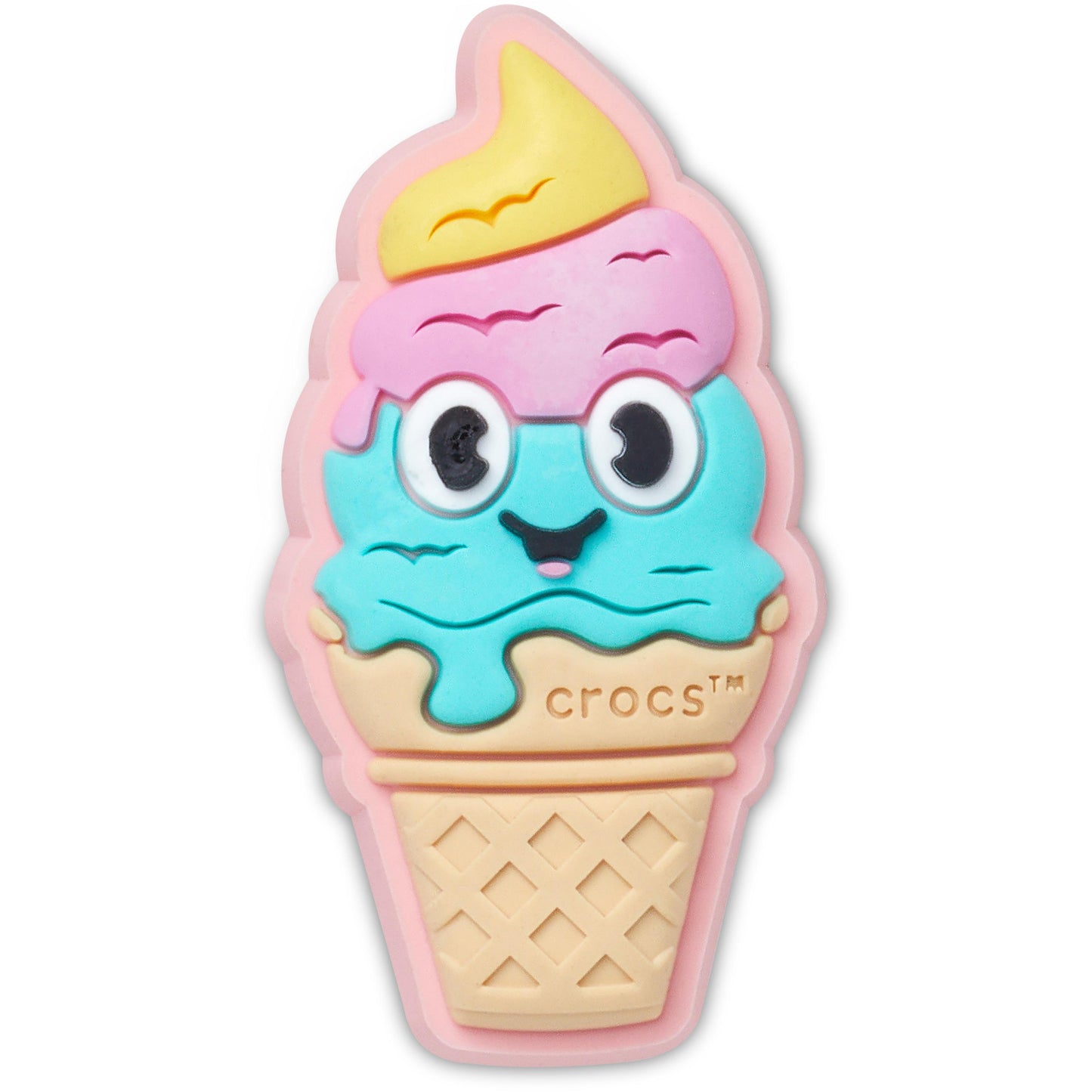 Jibbitz Ice Cream Cone with Smile