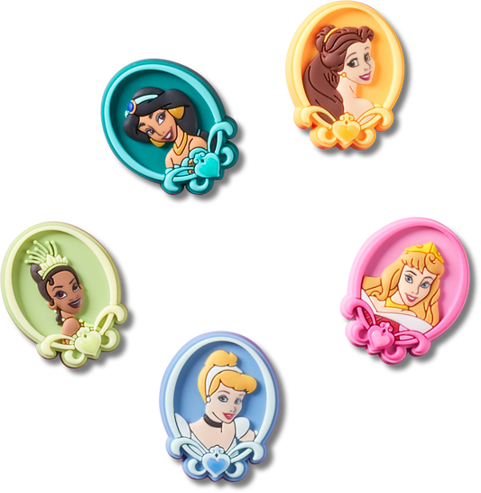 Jibbitz Disney Princess 5 Pack