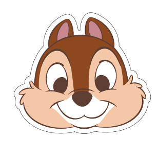 Jibbitz Disney Chip N Dale Cute