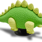 Jibbitz 3D Green Dino with Scales