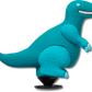 Jibbitz 3D T Rex Dino