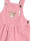 Huxbaby Chill Red Stripe Short Overalls