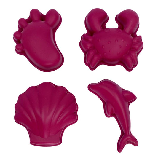 Scrunch Moulds Cherry Red
