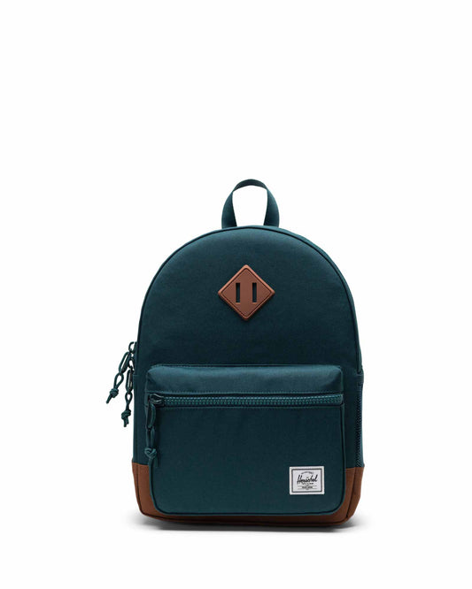 Herschel Heritage Kids Backpack | Dark Sea/Saddle Brown