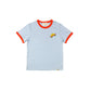 Band of Boys Blue Sun Skate Ringer Tee