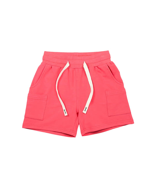 The Girl Club Coral Relaxed Short
