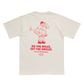 Just Another Fisherman Mini Do The Miles Tee Antique White