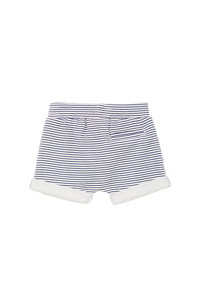 Milky Stripe Fleece Baby Short