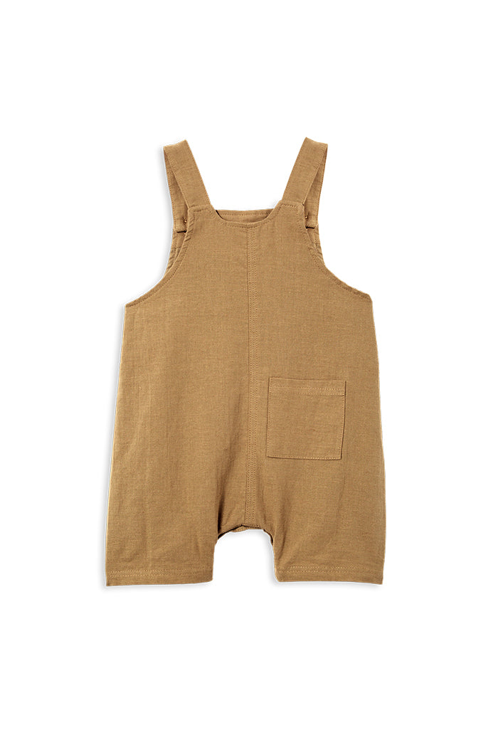 Milky Baby Honey Linen Overall