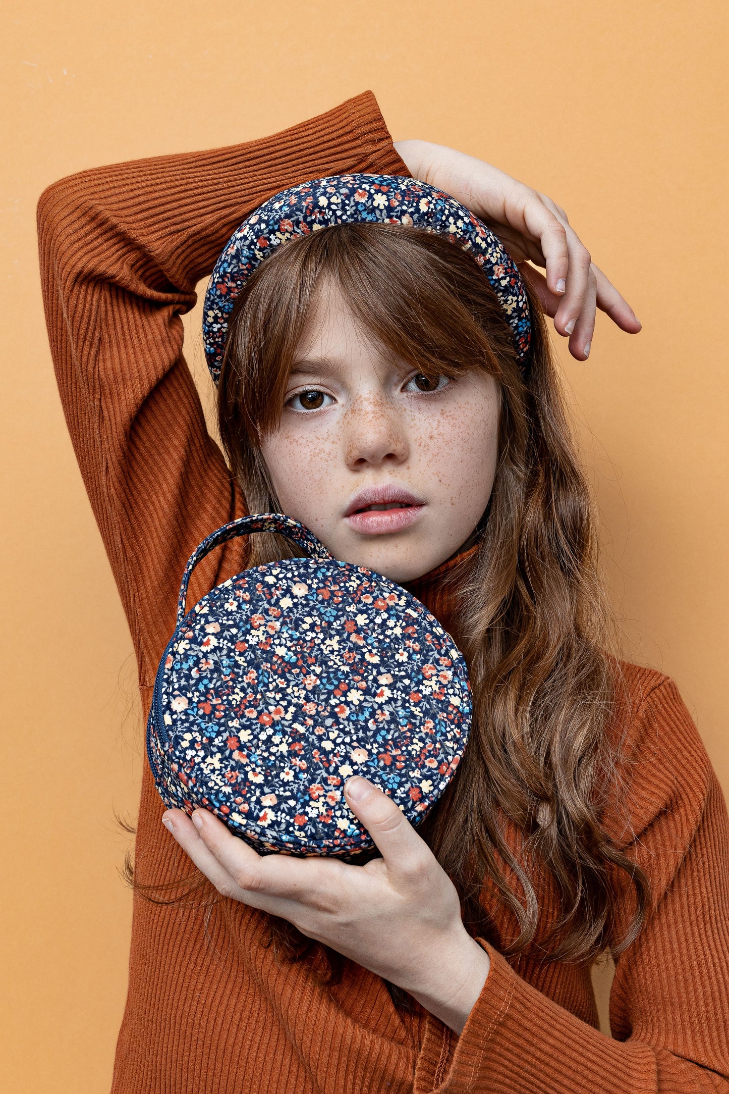 Mimi & Lula Winter Ivy Fleur Round Bag