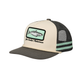 Just Another Fisherman Mini Kahawai Lorry Cap Cream | Charcoal
