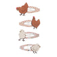 Mimi & Lula Prairie Girl Mother Hen Clip Set