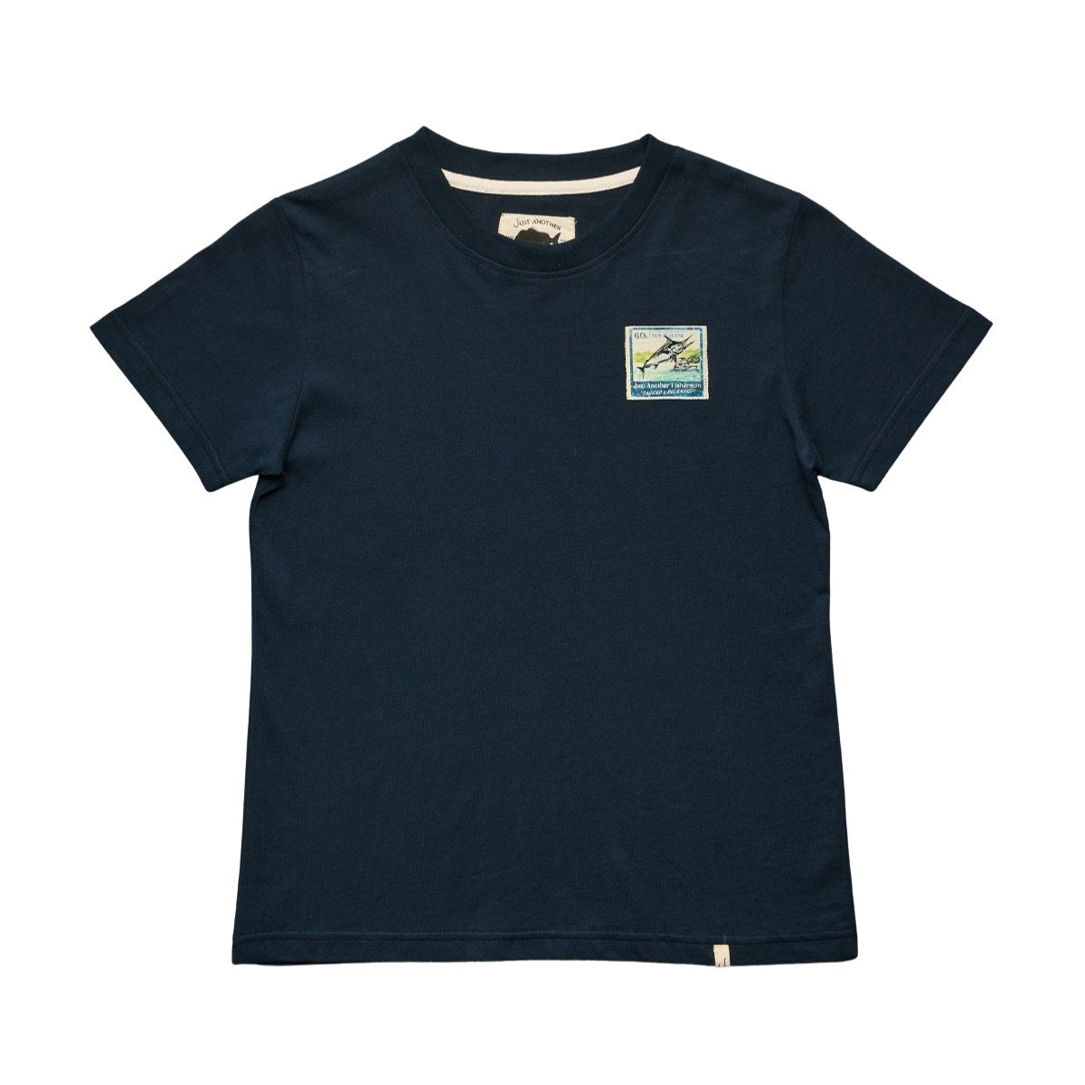 Just Another Fisherman Mini Tagged & Released Tee Navy