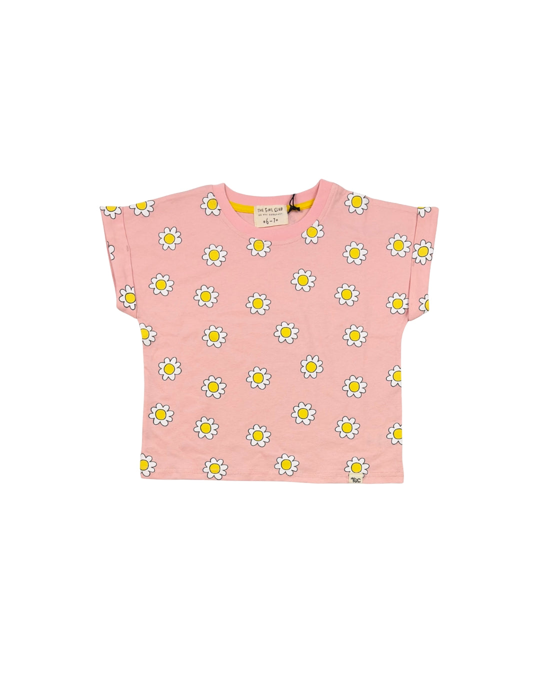 The Girl Club Pink Daisy Tee