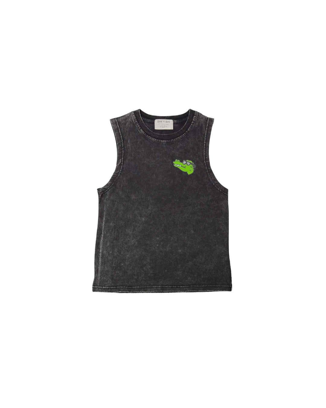 Band of Boys Black Wash Croc Skate Tank