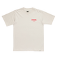 Just Another Fisherman Mini Do The Miles Tee Antique White