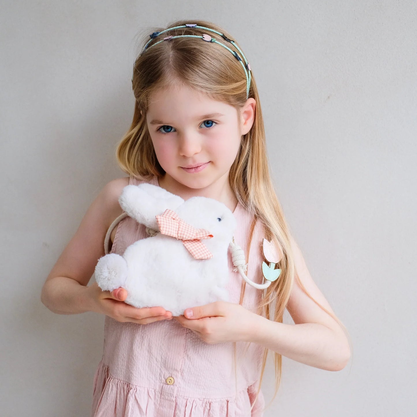 Mimi & Lula Fluffy Bunny Bag Cream