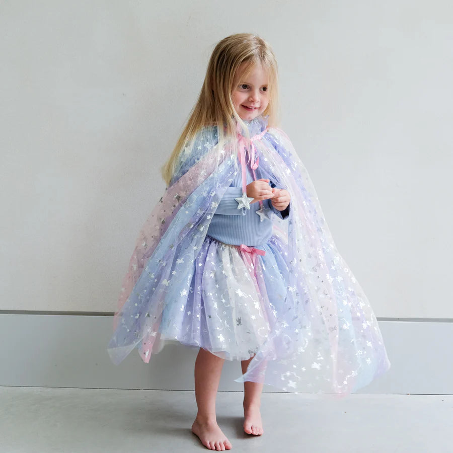 Mimi & Lula Unicorn Ombre Cape Multi