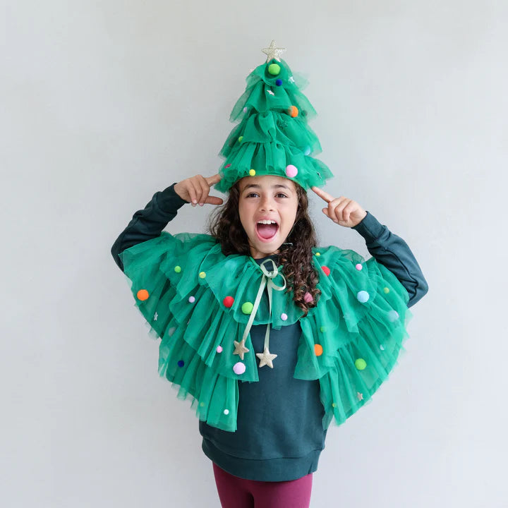 Mimi & Lula Christmas Tree Cape Green