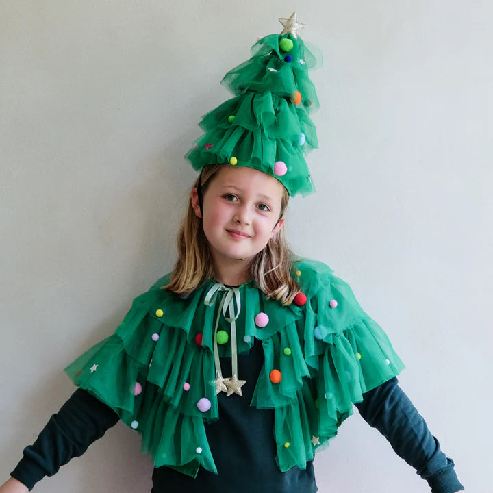 Mimi & Lula Christmas Tree Cape Green