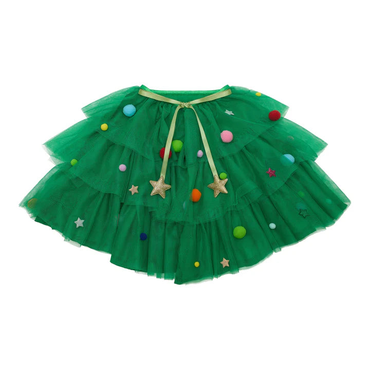 Mimi & Lula Christmas Tree Cape Green