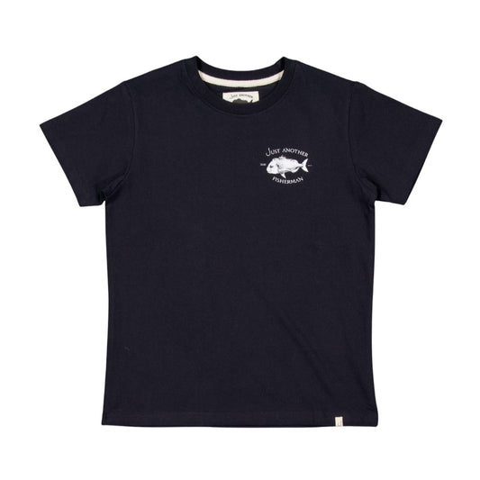 Just Another Fisherman Mini Snapper Tee Black