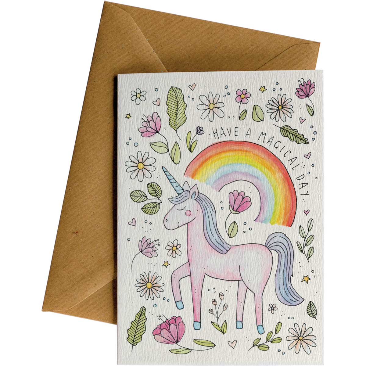 Unicorn Magical Day Card
