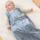 Woolbabe 3-Seasons Front Zip Sleeping Bag Glacier Sail Away