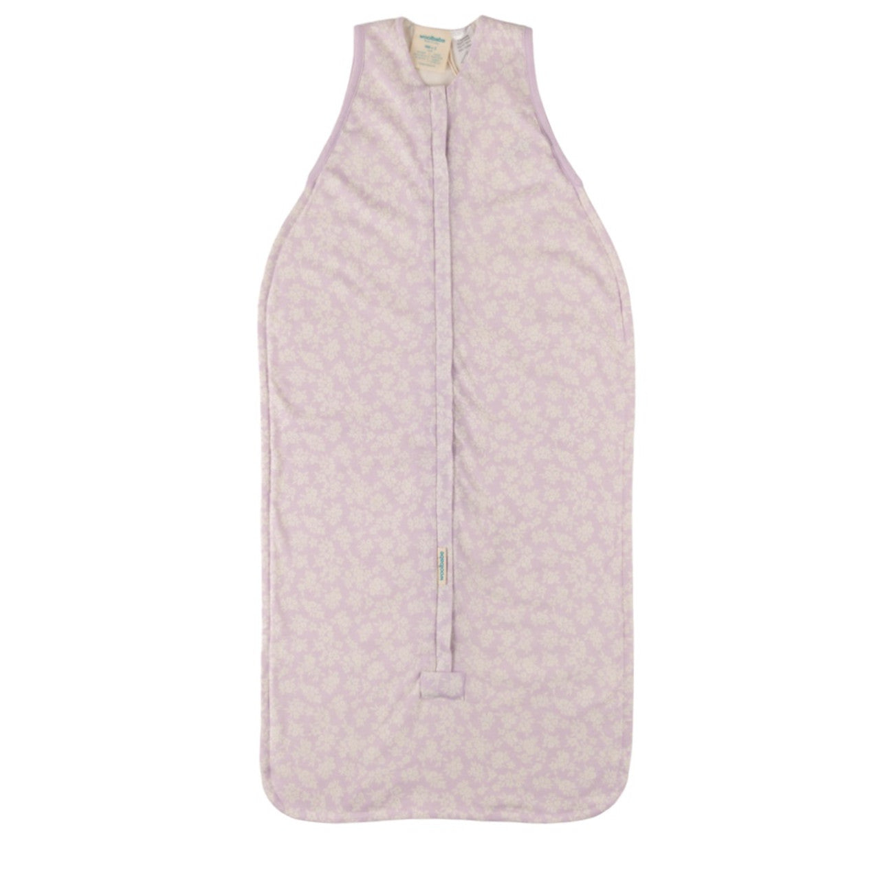 Woolbabe 3-Seasons Front Zip Sleeping Bag Mauve Manuka