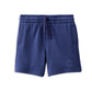 Milky Navy Fleece Short