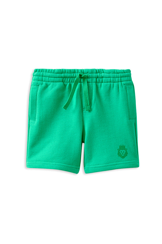 Milky Green Fleece Short