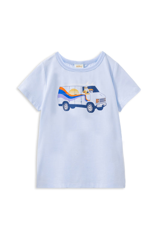 Milky Retro Tiger Tee