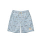 Just Another Fisherman Mini Mullet Shorts Sterling Blue