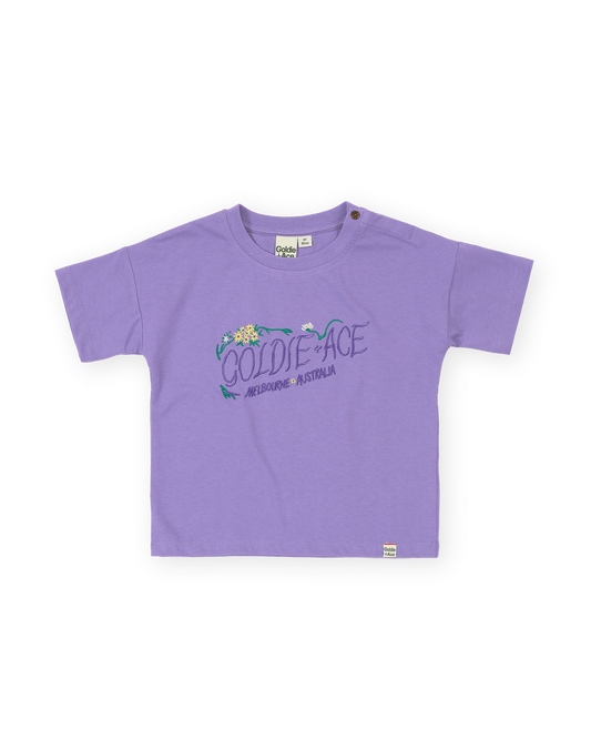 Goldie + Ace Flora Embroidered T-Shirt