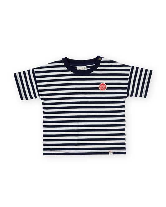 Goldie + Ace Essential Logo T-Shirt Navy