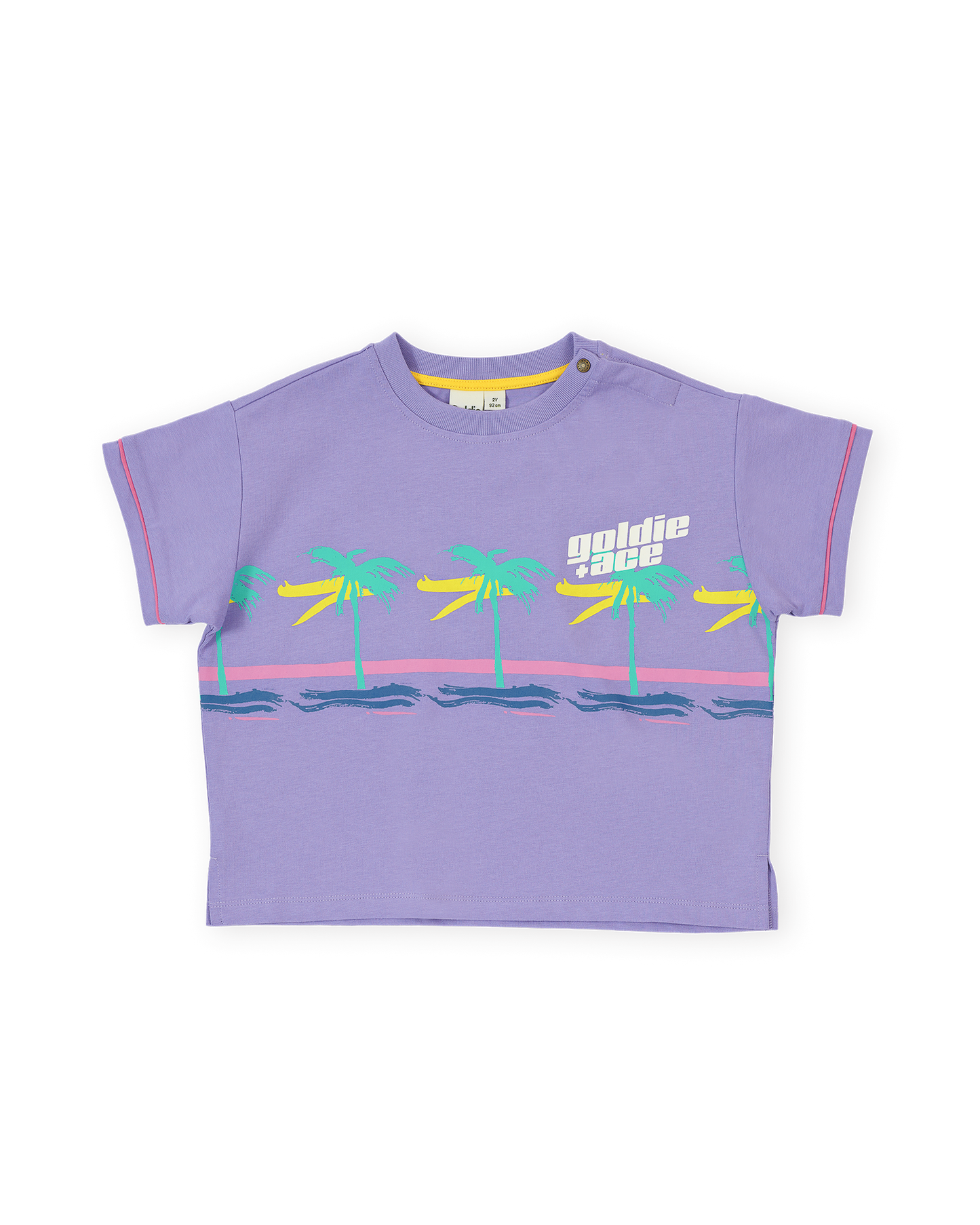 Goldie + Ace Oversized Palm Beach T-Shirt