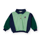 Goldie + Ace Panelled Relaxed Rugby Sweat Top