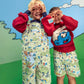 Goldie + Ace The Smurfs Village Print Burton Overall